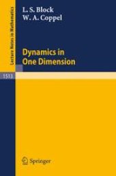 book Dynamics in One Dimension