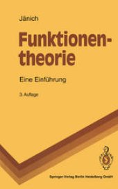 book Funktionentheorie: Eine Einführung