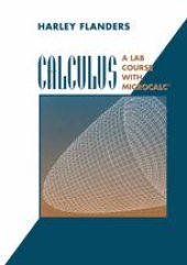 book Calculus: A Lab Course with MicroCalc®