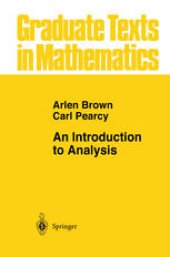 book An Introduction to Analysis