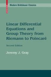 book Linear Differential Equations and Group Theory from Riemann to Poincaré