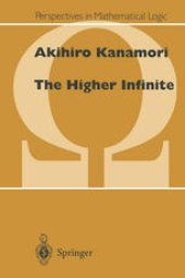 book The Higher Infinite: Large Cardinals in Set Theory from Their Beginnings