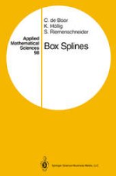 book Box Splines