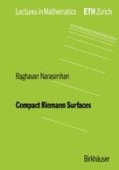 book Compact Riemann Surfaces