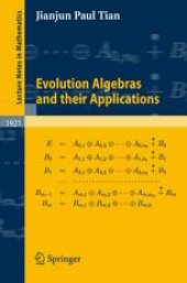 book Evolution Algebras and their Applications