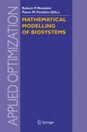 book Mathematical Modelling of Biosystems