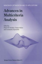 book Advances in Multicriteria Analysis