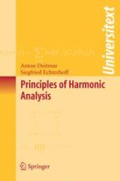 book Principles of Harmonic Analysis