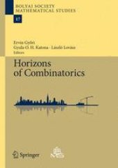 book Horizons of Combinatorics