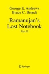 book Ramanujan's Lost Notebook: Part II