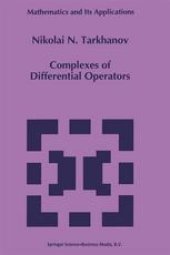 book Complexes of Differential Operators