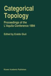 book Categorical Topology: Proceedings of the L’Aquila Conference (1994)