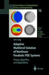 book Adaptive Multilevel Solution of Nonlinear Parabolic PDE Systems: Theory, Algorithm, and Applications