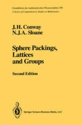 book Sphere Packings, Lattices and Groups