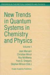 book New Trends in Quantum Systems in Chemistry and Physics: Volume 1 Basic Problems and Model Systems Paris, France, 1999