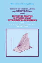 book Stochastic and Statistical Methods in Hydrology and Environmental Engineering: Time Series Analysis in Hydrology and Environmental Engineering