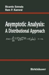 book Asymptotic Analysis: A Distributional Approach