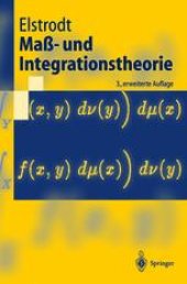 book Maß- und Integrationstheorie