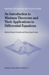 book An Introduction to Minimax Theorems and Their Applications to Differential Equations