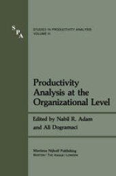 book Productivity Analysis at the Organizational Level