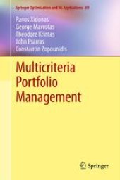 book Multicriteria Portfolio Management
