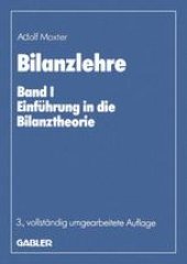 book Bilanzlehre: Band I: Einführung in die Bilanztheorie