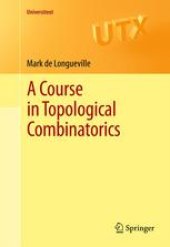 book A Course in Topological Combinatorics