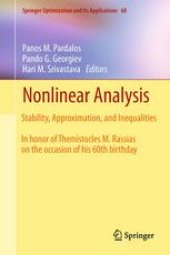 book Nonlinear Analysis: Stability, Approximation, and Inequalities