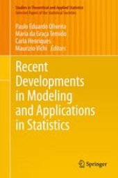 book Recent Developments in Modeling and Applications in Statistics