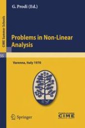 book Problems in Non-Linear Analysis