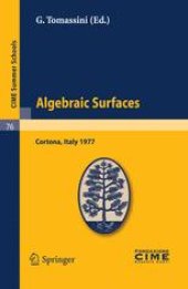 book Algebraic Surfaces