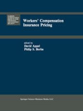 book Workers’ Compensation Insurance Pricing: Current Programs and Proposed Reforms