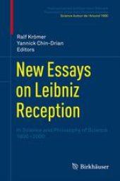 book New Essays on Leibniz Reception: In Science and Philosophy of Science 1800-2000