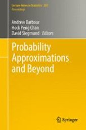 book Probability Approximations and Beyond