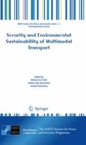 book Security and Environmental Sustainability of Multimodal Transport