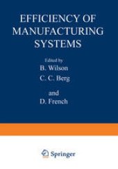 book Efficiency of Manufacturing Systems