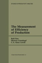 book The Measurement of Efficiency of Production