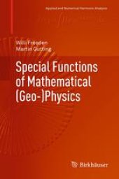 book Special Functions of Mathematical (Geo-)Physics