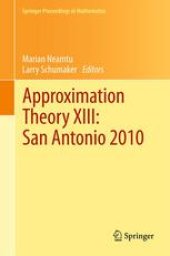 book Approximation Theory XIII: San Antonio 2010