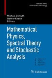 book Mathematical Physics, Spectral Theory and Stochastic Analysis