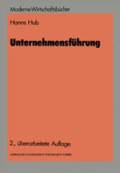 book Unternehmensführung