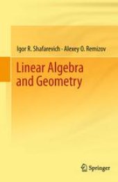 book Linear Algebra and Geometry