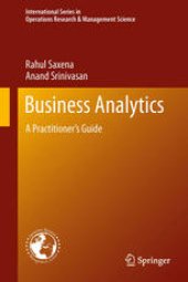 book Business Analytics: A Practitioner’s Guide