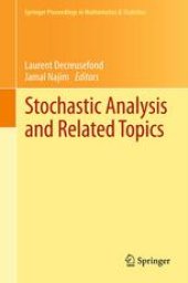 book Stochastic Analysis and Related Topics: In Honour of Ali Süleyman Üstünel, Paris, June 2010