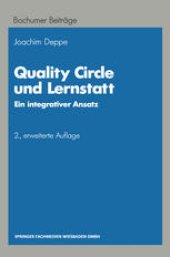 book Quality Circle und Lernstatt: Ein integrativer Ansatz