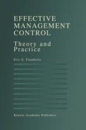 book Effective Management Control: Theory and Practice