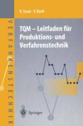 book TQM — Leitfaden für Produktions- und Verfahrenstechnik