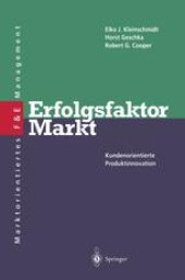 book Erfolgsfaktor Markt: Kundenorientierte Produktinnovation