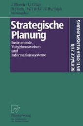 book Strategische Planung: Instrumente, Vorgehensweisen und Informationssysteme