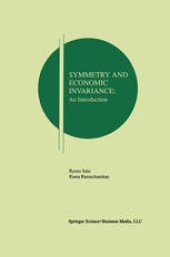 book Symmetry and Economic Invariance: An Introduction